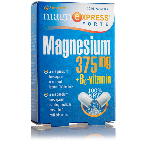Innopharm Magnexpress Forte Magnesium 375 mg kapszula (30x)