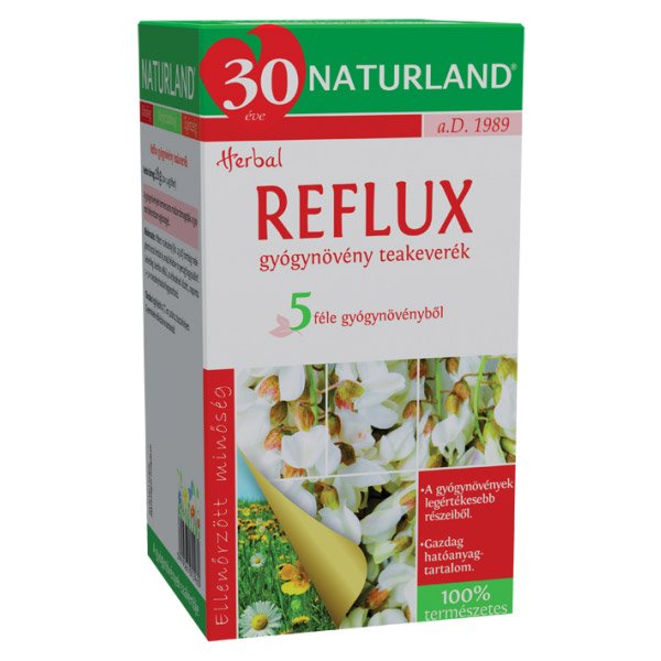Naturland Reflux gyógynövény teakeverék (20x)