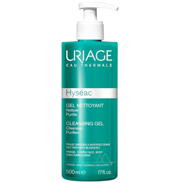 Uriage Hyséac habzó tisztító gél zsíros bőrre (500ml)